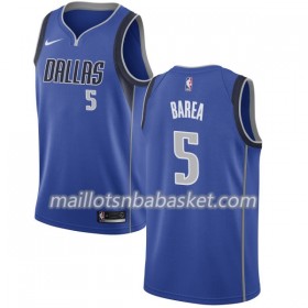 Maillot Homme Dallas Mavericks J.J. Barea 5 Nike 2017-18 Royal Swingman